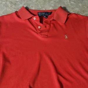 Red Ralph Lauren shirt